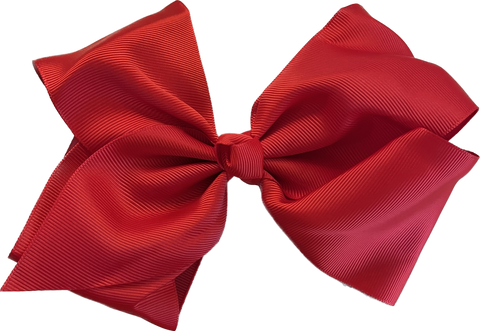 Texas Sized Hair Bow - Red
