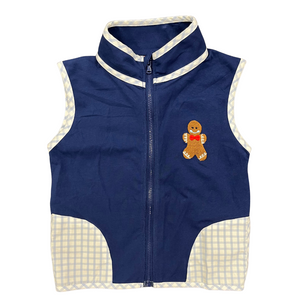 Boys Gingerbread Vest