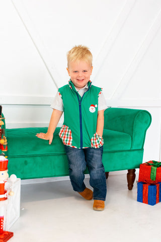 Boys Santa Vest
