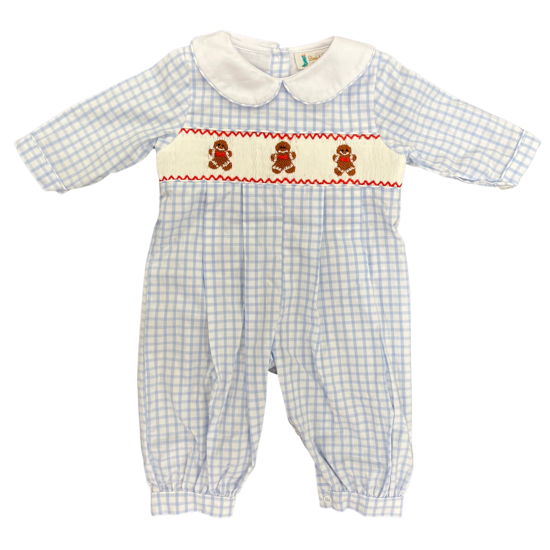 Boys Gingerbread Romper