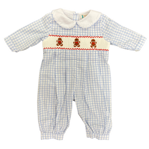 Boys Gingerbread Romper