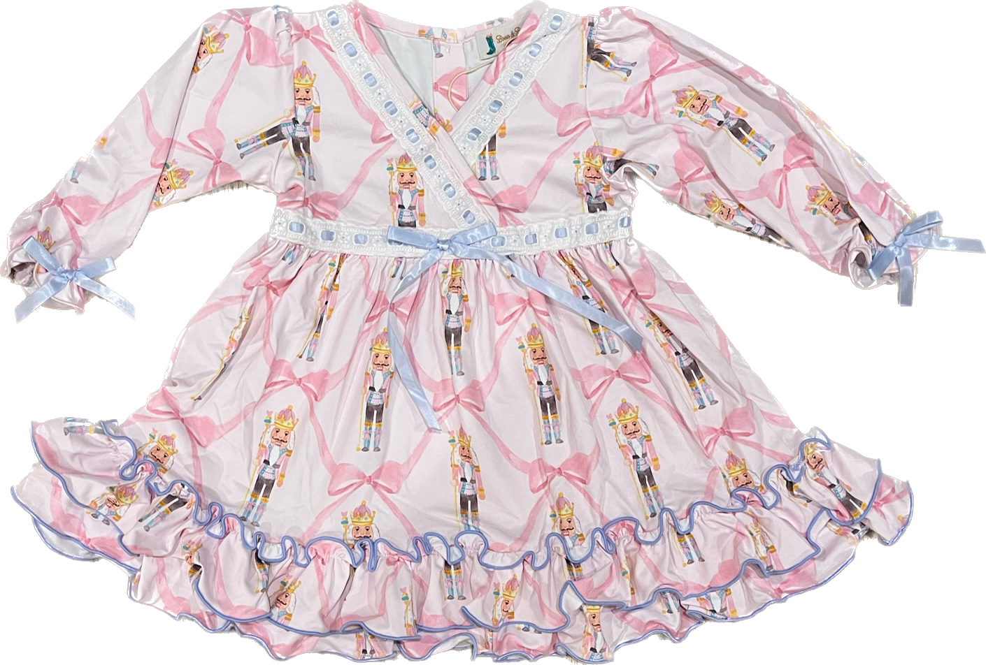Girls Pink Nutcracker Nightgown