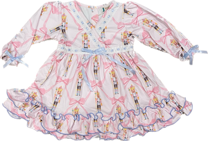 Girls Pink Nutcracker Nightgown