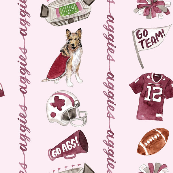 Girls Texas A&M Aggie Spirit Tie Dress (Officially Licensed)