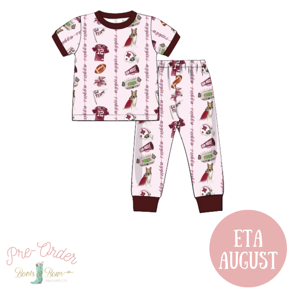 PRE-ORDER: Boys Texas A&M Pajamas (ETA AUGUST)