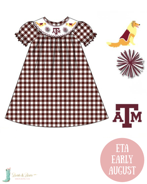PRE-ORDER: Officially Licensed Texas A&M Cheer Dress (ETA Early August)