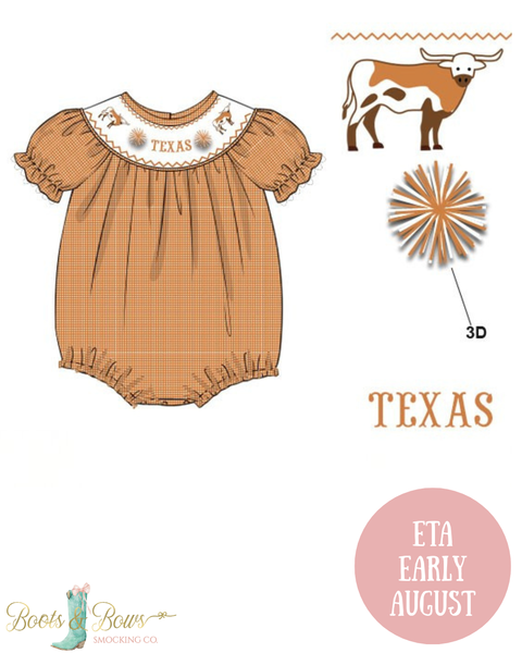 PRE-ORDER: Officially Licensed UT Austin Texas Cheer Bubble (ETA Early August)