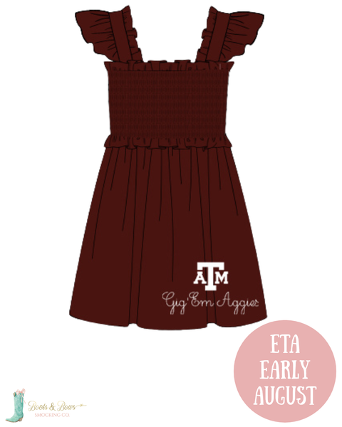 PRE-ORDER: Officially Licensed Texas A&M Spirit of Aggieland Swing Dress (ETA Early August)