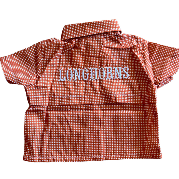 Boys Gameday Fishing Shirt - Texas