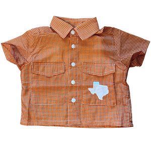 Boys Gameday Fishing Shirt - Texas