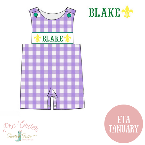 PRE-ORDER: Boys Custom Mardi Gras Jon Jon (ETA January)