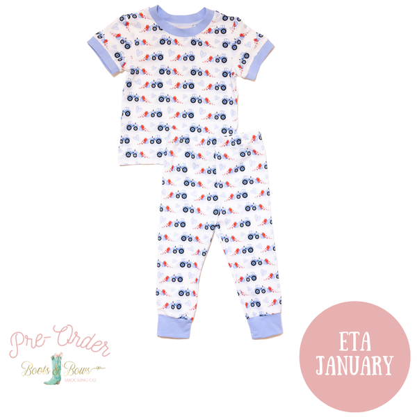 PRE-ORDER: Boys Love Tractor Pajamas (ETA January)