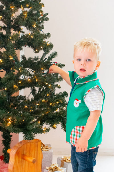 Boys Santa Vest