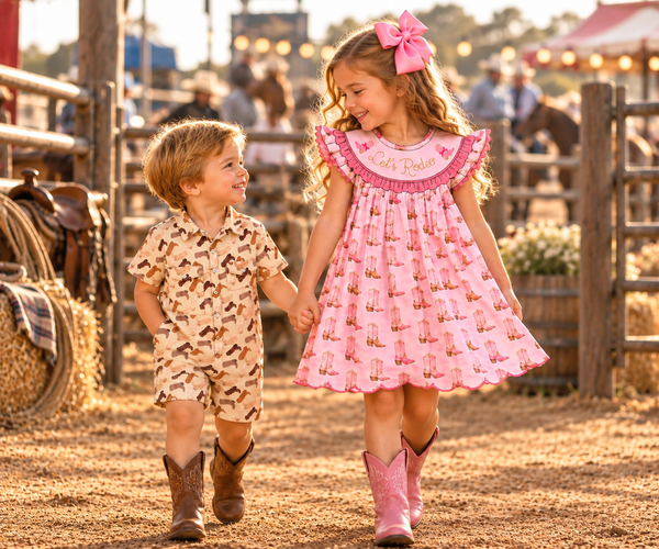 PRE-ORDER: Boys Boot Scootin' Fishing Shirt (ETA January)