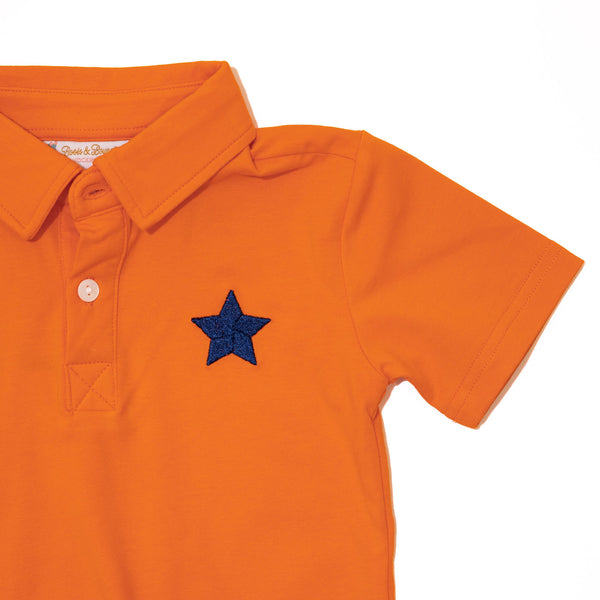 Boys Astros Stars Polo & Shorts Set