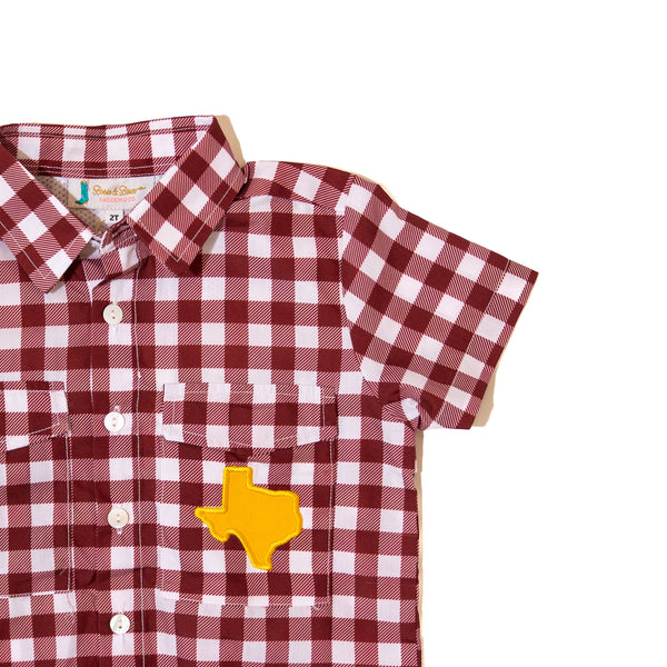 Boys Texas State Bobcats Gameday Fishing Shirt (Officially Licensed)
