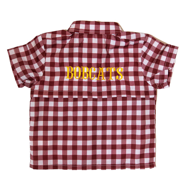 Boys Texas State Bobcats Gameday Fishing Shirt (Officially Licensed)