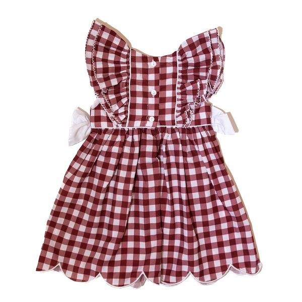 Girls Smocked Gameday Dress - TEXAS A&M (Officially Licensed)