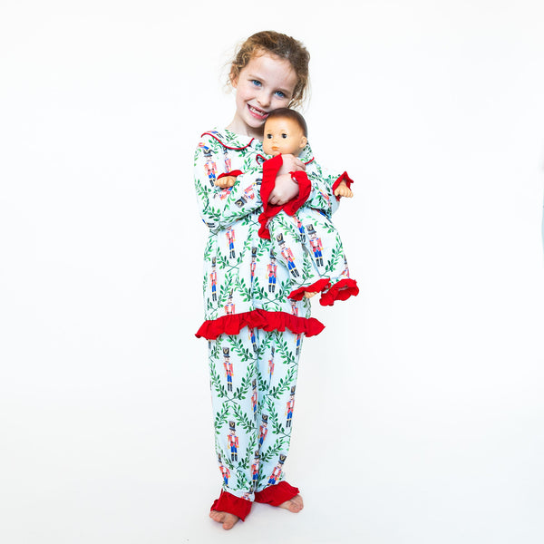 PRE-ORDER: Doll Red Nutcracker Pajamas (ETA October)