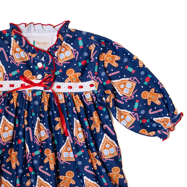 PRE-ORDER: Girls Gingerbread Nightgown  (ETA October)