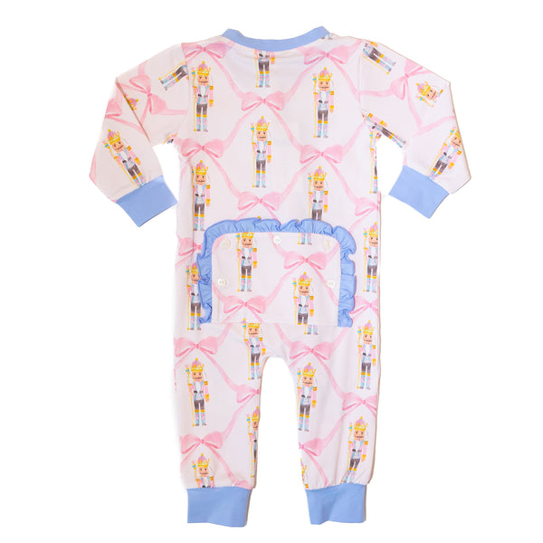 Blooper: Pink Nutcracker Pajamas “eDj” - Size 18M