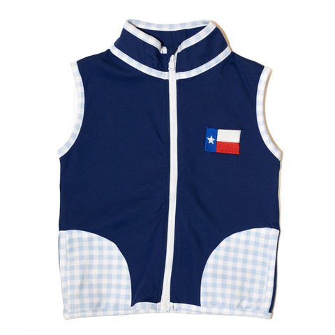 Boys Texas Flag Vest