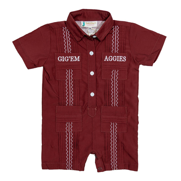 Officially Licensed Texas A&M Guayabera Jon Jon