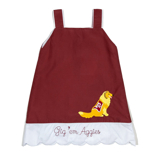 Officially Licensed Texas A&M Gig 'Em Aggies Dress