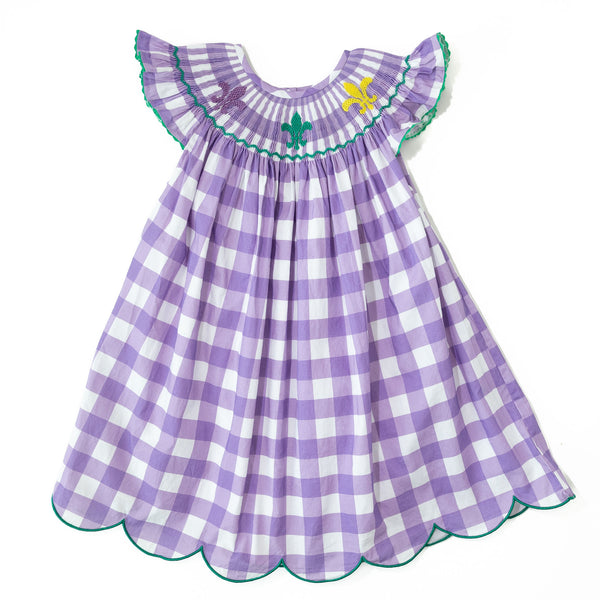 PRE-ORDER: Girls Mardi Gras Dress (ETA January)