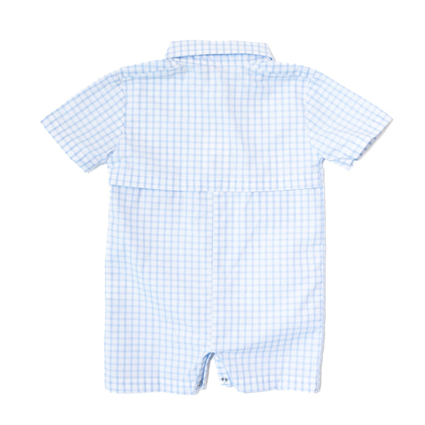 Boys Texas Flag Fishing Romper
