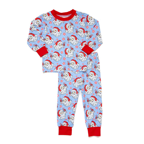 Kids Jolly Santa Pajamas