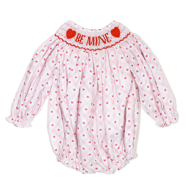 PRE-ORDER: Girls Smocked Be Mine Bubble (ETA January)