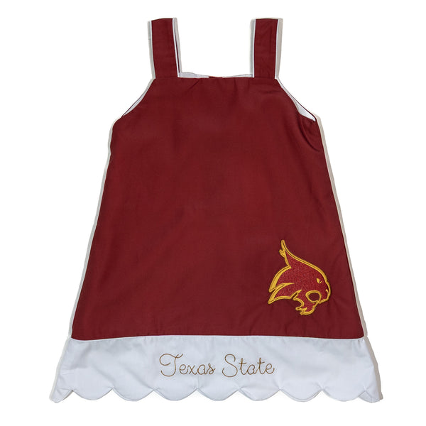 Officially Licensed Texas State Bobcat Pride Dress