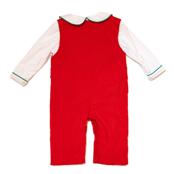 Boys Wreath Corduroy Longall