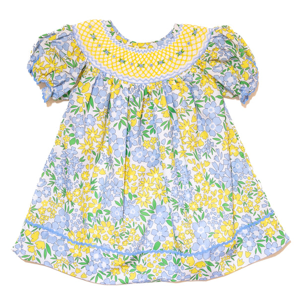 Wild Flowers Smocked Dress