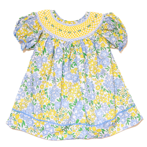 Wild Flowers Smocked Dress