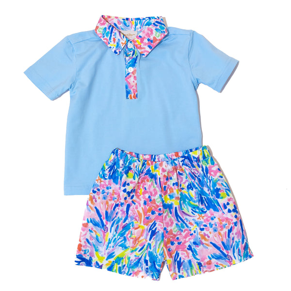 Boys Summer Soiree Polo Set