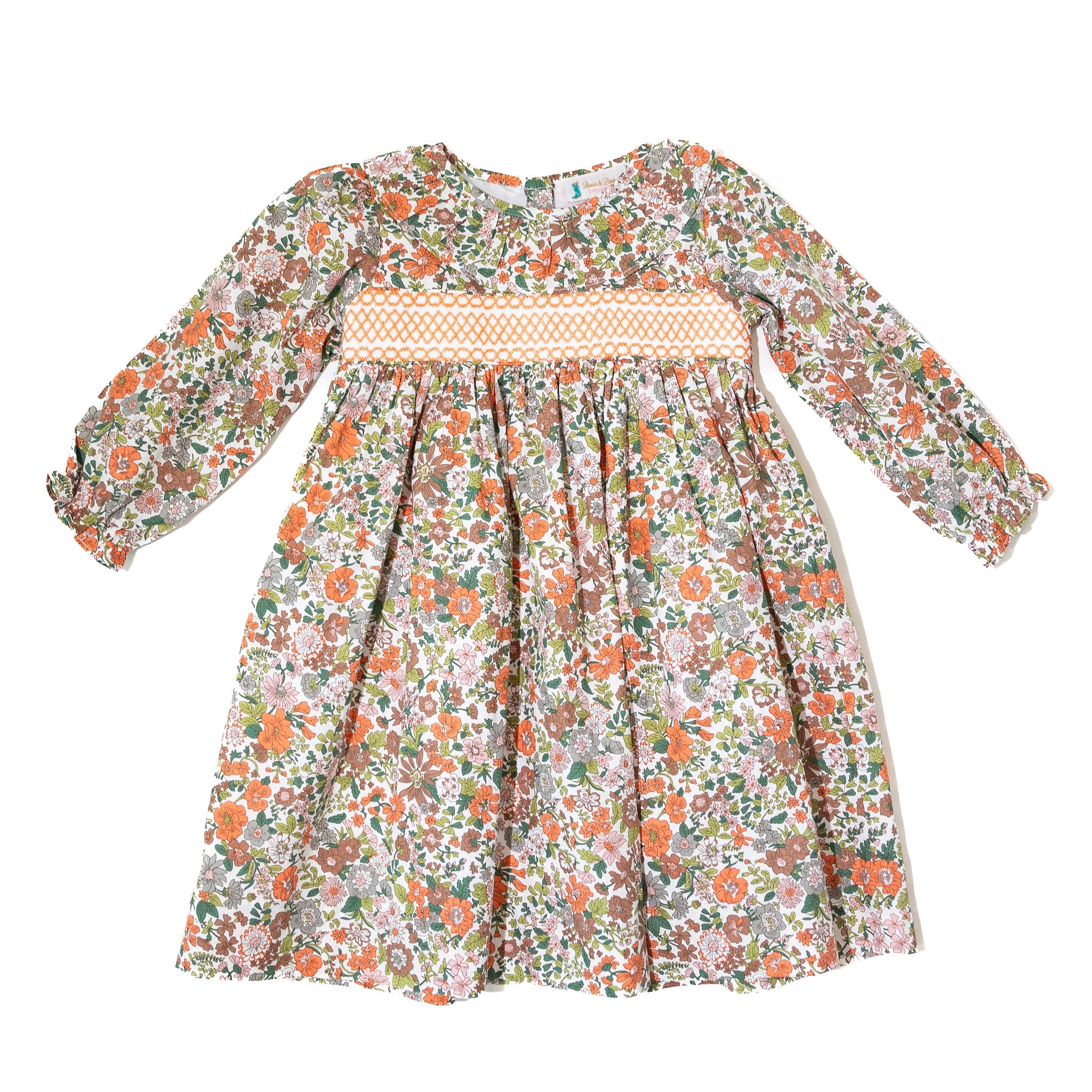 Fall smocked dress deals
