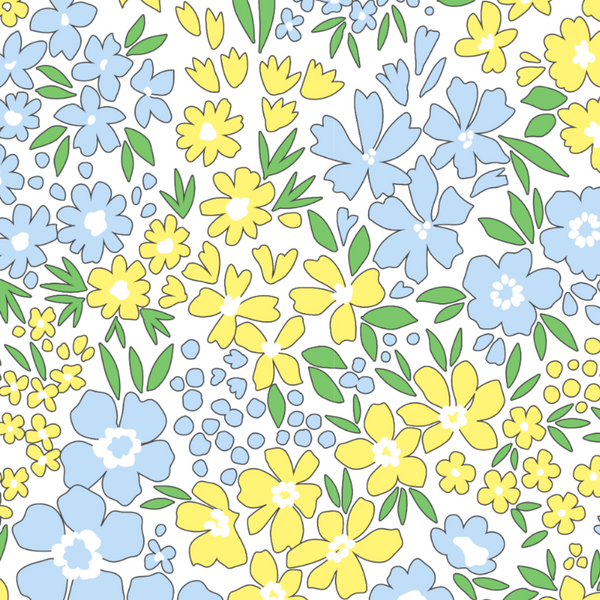 Wild Flowers Smocked Bubble