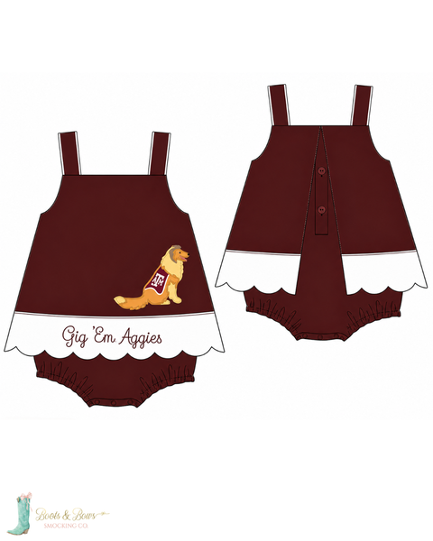 PRE-ORDER: Officially Licensed Texas A&M Gig 'Em Aggies Bubble (ETA Early August)