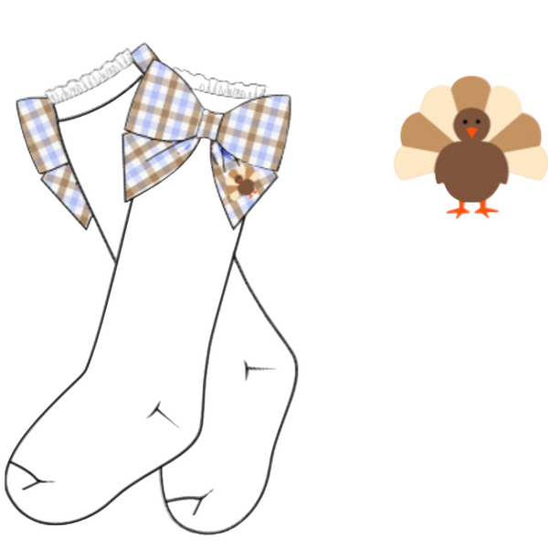 Girls Turkey Socks