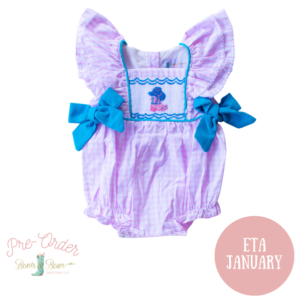 Pre-Order: Pink Cowgirl Boot Bubble - 6M (ETA January)