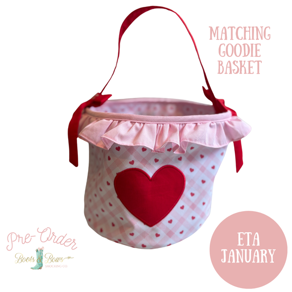 PRE-ORDER: Girls Be Mine Heart Goodie Basket (ETA January)