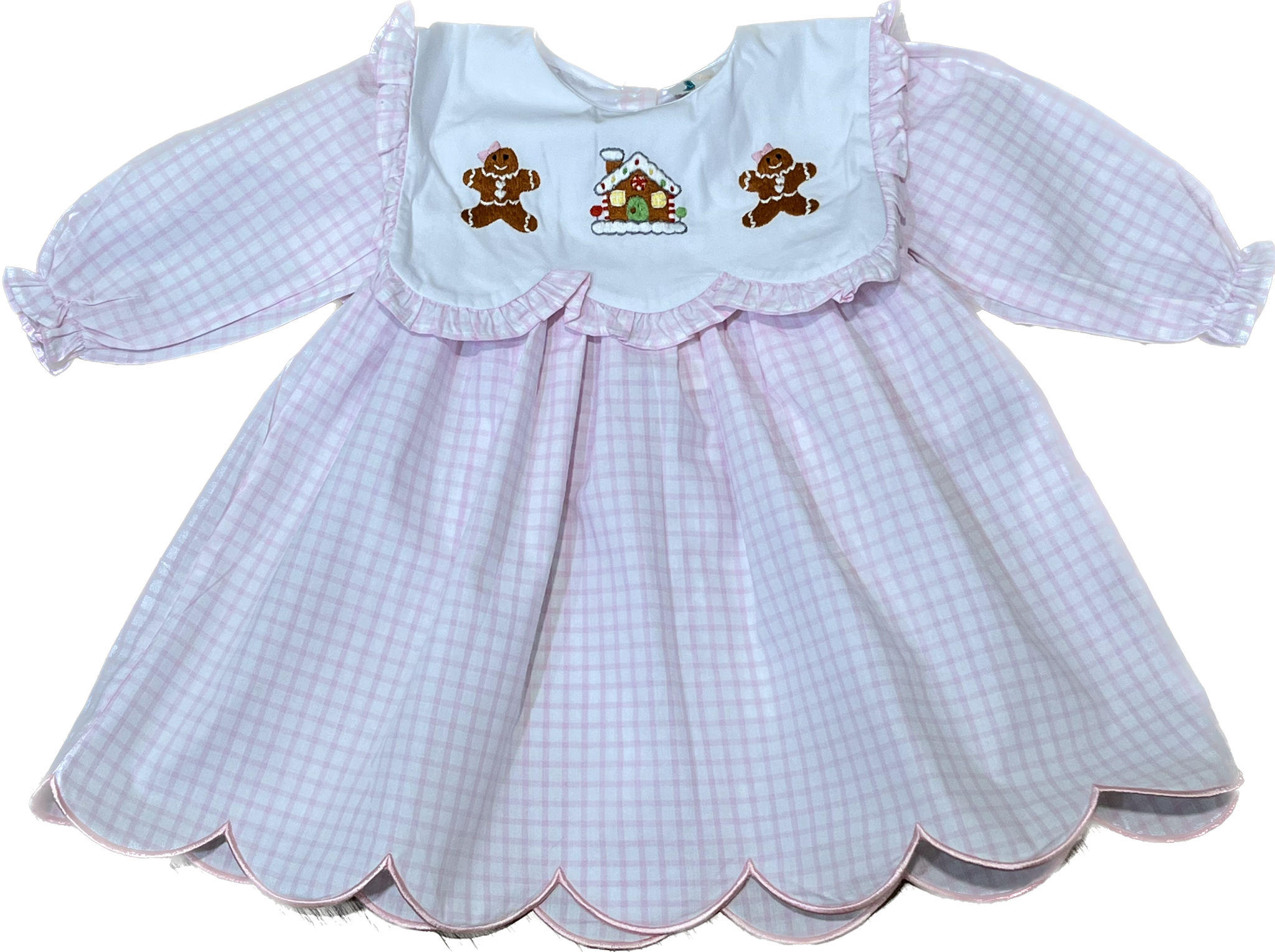 Girls Gingerbread Dress