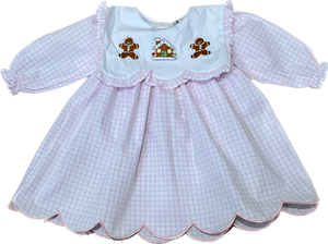 Girls Gingerbread Dress