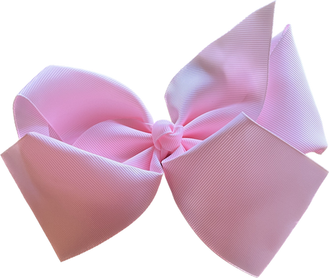 Texas Sized Hair Bow - Light Pink