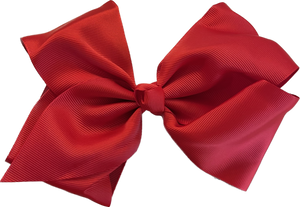 Texas Sized Hair Bow - Red