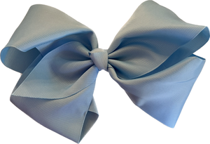 Texas Sized Hair Bow - Light Blue