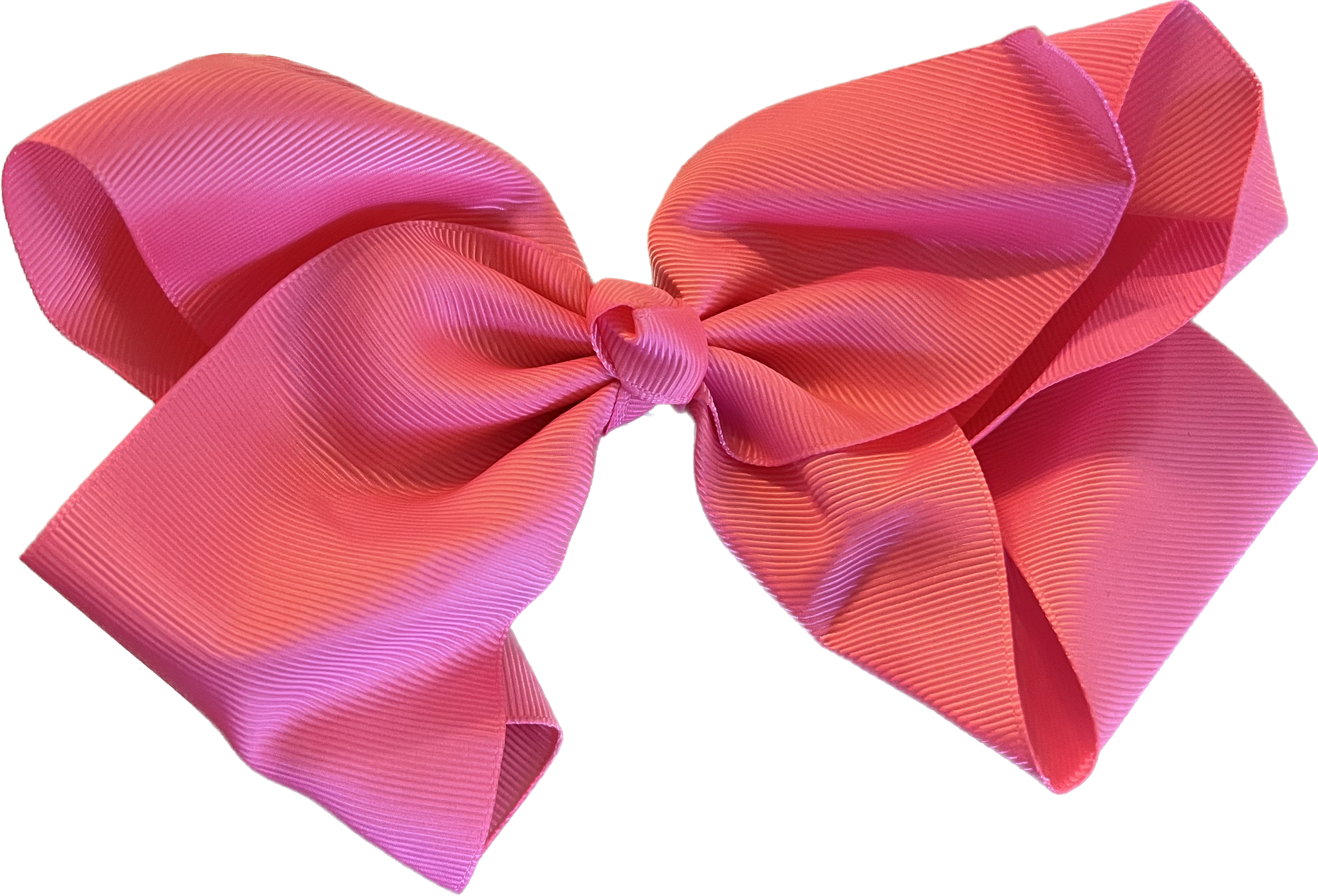 Texas Sized Hair Bow - Hot Pink