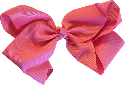 Texas Sized Hair Bow - Hot Pink
